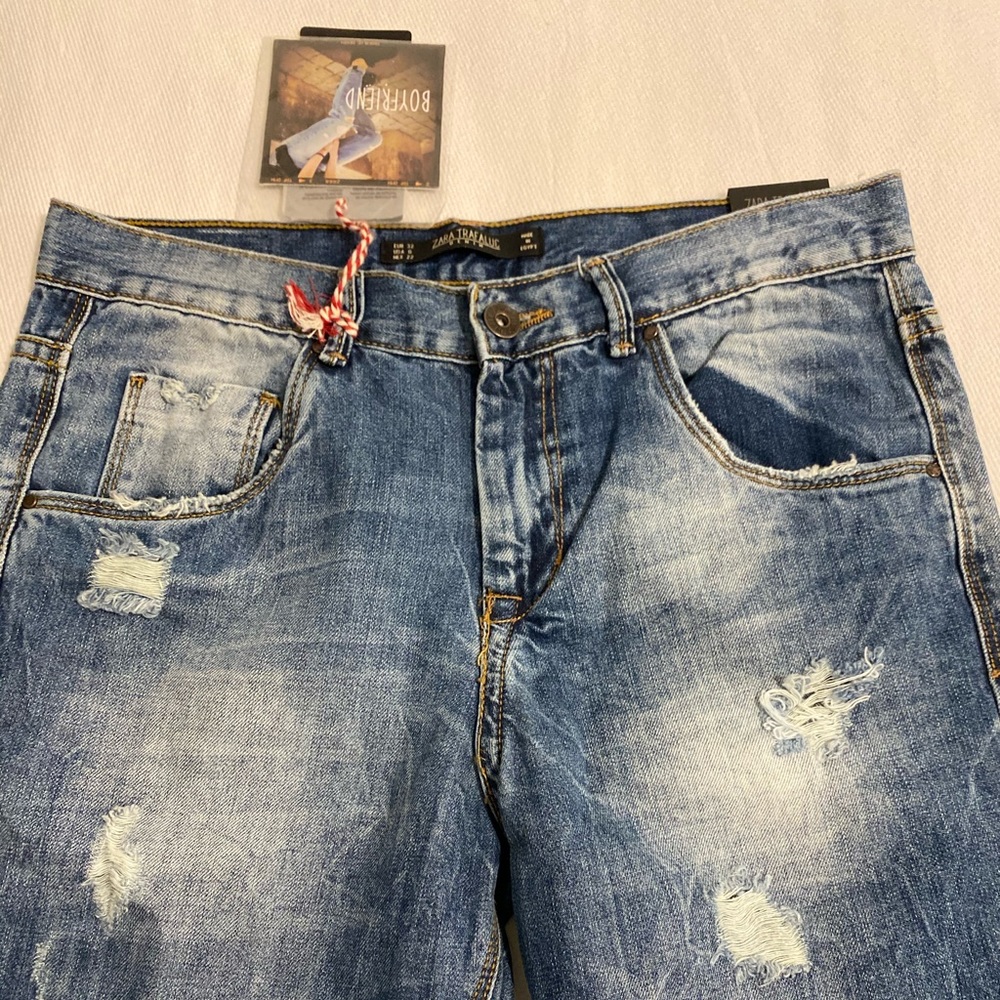 Ripped Jeans - Zara, Size 0